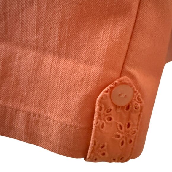 Alfred Dunner Coral Crop Pull-on Stretch Pants Size 10 - Picture 7 of 14